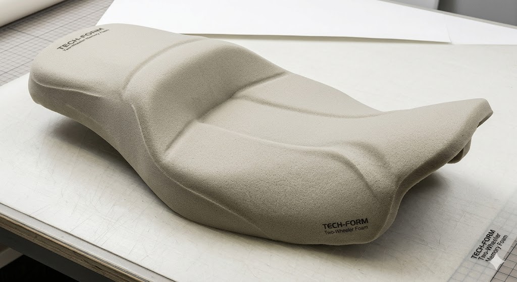 Memory Foam Sheet For Two Wheeler 
